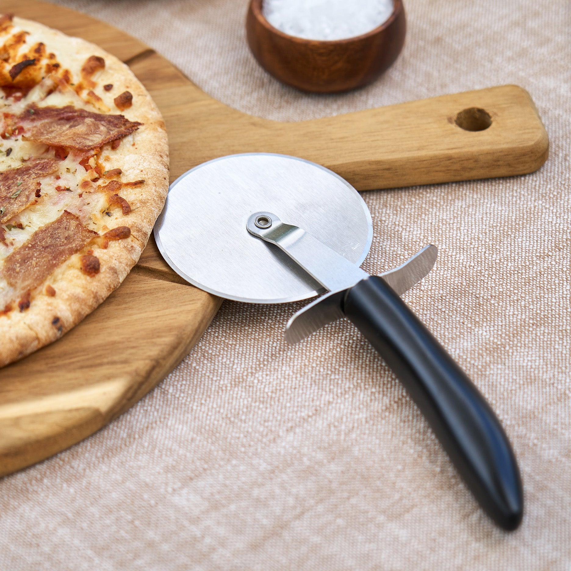 Pizza-Schneide-Set, 2-teilig